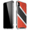 Trinidad and Tobagao Flag Distressed iPhone XS Max Clear Case